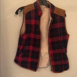 Flannel vest